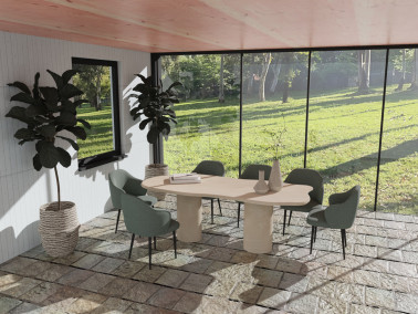 Betonlooktafel Wolk RK  Outdoor 